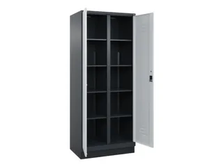 wasgoedverdeelkast,HxBxD 1950x800x500mm,vak B 400mm,cilinderslot - 2