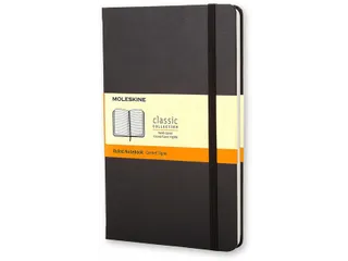 Notitieboek Moleskine large 130x210mm lijn hard cover zwart - 7