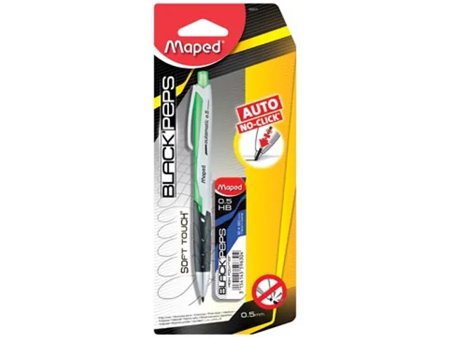 Maped Vulpotlood Auto 0.5 mm hb + Vulling op Blister