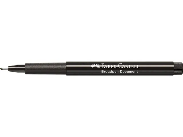 Fineliner Faber Castell Broadpen 1554 noir