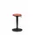Zit-/Stahulp,Kantelbaar,Ronde Zitting,Zitting Stof Rood