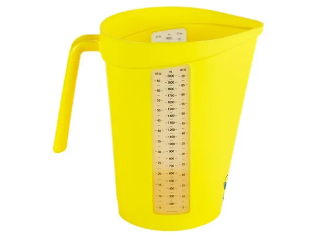 Vikan 60006 Hygiene maatbeker Geel 2 Liter