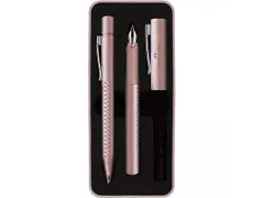 Balpen en Vulpen Faber-Castell Grip 2011 pale rose in giftbox