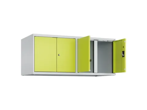 opzetkast,v. locker voor scheiding van kleding,4vak.,vak B 300mm