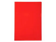 PK 10 L-map glad PVC 13/100 A4 rood