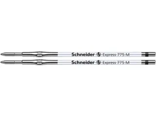 Balpenvulling Schneider Express 775 M 2 stuks op blister zwart - 2