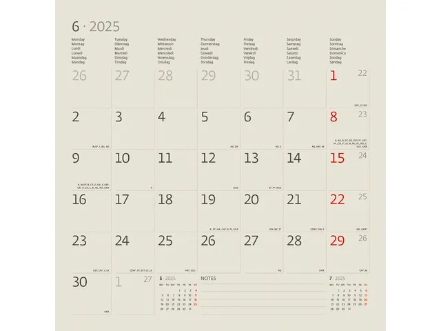Kalender 2027 Helma 365 30x30cm katten