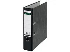 Leitz 180° Ordner 1080 A4 80mm Recycle klassiek gewolkt Zwart 3 stuks