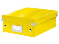 Sorteerbox Leitz WOW Click & Store 220x100x282mm geel