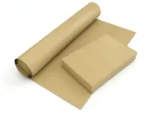 OUTLET Verpakkingspapier Rol Gerecycled 1400mmx633mtr 70g/m2 Ecru