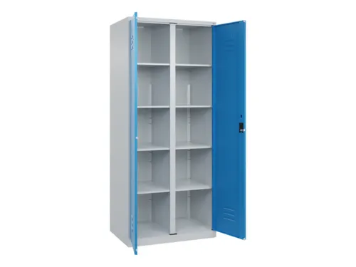 wasgoedverdeelkast,HxBxD 1850x800x500mm,vak B 400mm,draaigrendel