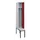 locker met bank,voor scheiding van kleding,HxBxD 2120x300x815mm,1vak