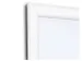 Kliklijst Seco A1 wit 25mm Aluminium frame, anti-glans PVC voorkant