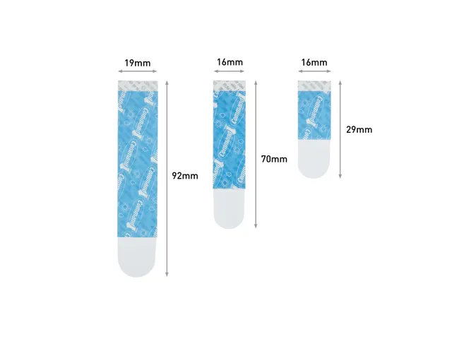 Bevestigingsstrip Command 16 stuks transparant