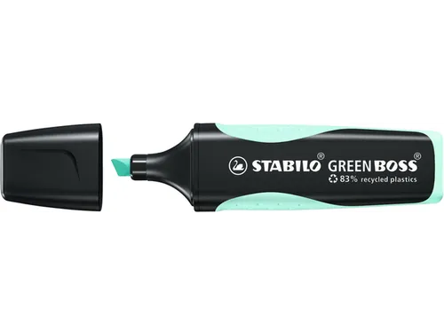 Markeerstift STABILO GREEN BOSS 6070/113 vleugje pastel turquoise