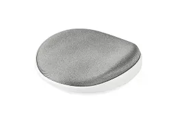 Ergonomische verschuifbare polssteun zilver