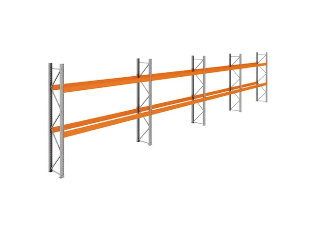 palletstelling,basis+3xaanbouw,HxBxD 3360x14900x750mm,vakl. 3400kg