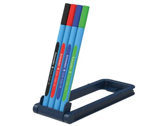 Balpen Slider Edge XB opstelbare box 4 stuks