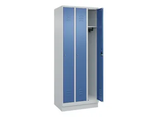 locker,HxBxD 1950x750x500mm,3vak,vak B 250mm,cil.-slot,sokkel - 2
