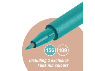Tekenstift Faber-Castell Pitt Artist Pen Brush set 12 stuks New York - 5