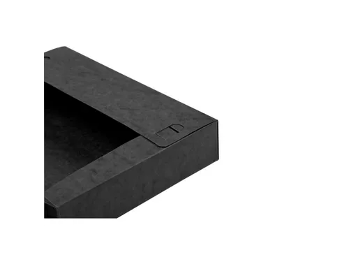 CARTOBOX glanskarton rug 60mm zwart