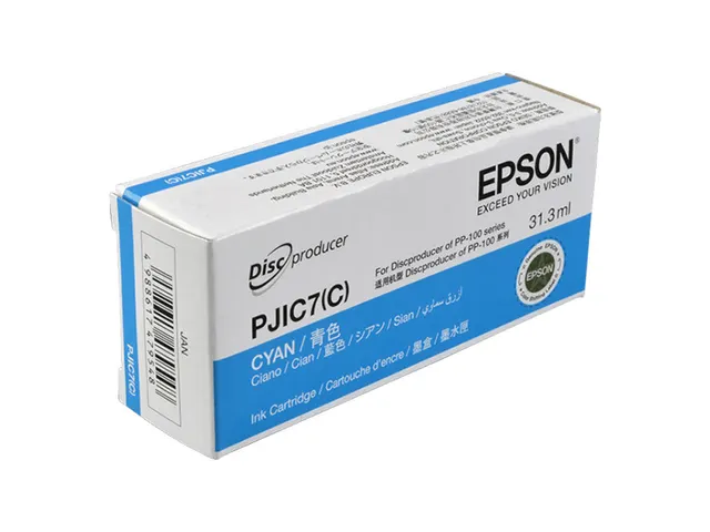 Epson C13S020688 PJIC7(C) cyaan inktcartridge voor Discproducer