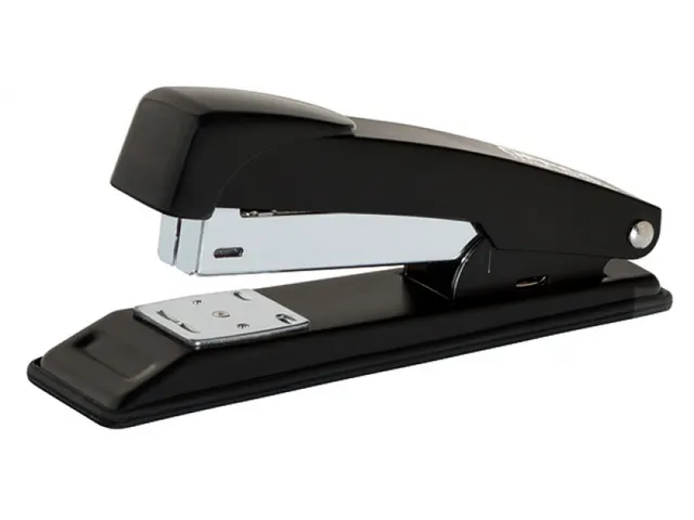 Nietmachine metaal voor nietjes nr. 24/6 26/6 30 vel 60mm zwart