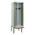 locker met bank,voor scheiding van kleding,HxBxD 2120x600x815mm,2vak