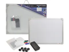 Whiteboard Desq 45x60cm in kunststof draagtas