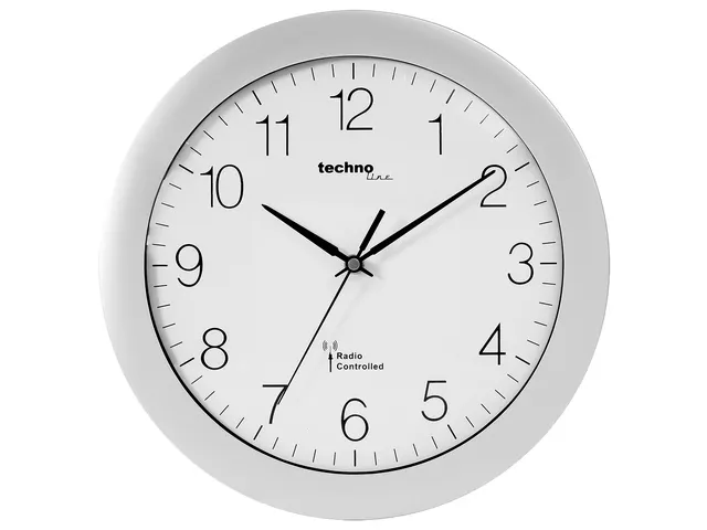 Wandklok Technoline WT 8000 30 cm zilver