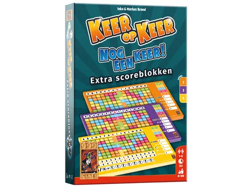 Scoreblok Keer op Keer level 2,3 en 4