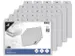 Tabkaart Kangaro A-Z PP 250 micron grijs 210x150/160mm