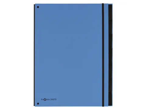 Sorteermap Pagna Trend 7 vaks A4 lichtblauw karton