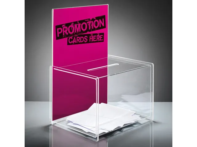 Aktiebak Sigel Transparant 225x300x170mm + Insteek Voor A4