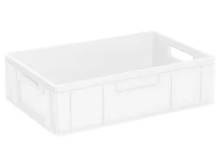 Euronorm Stapelkrat Pe 170x600x400mm 33liter Wit - 1