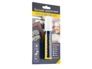 Krijtstift Securit SMA-720 blok wit 7-15mm blister - 8