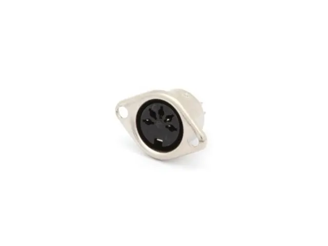 Vrouwelijke 5P Din Plug Voor Chassismontage