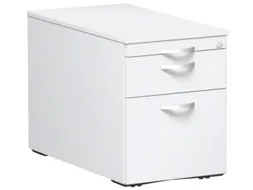 mobiel ladeblok,HxBxD 570x430x800mm,2lade(n),1hangmappenframes,wit