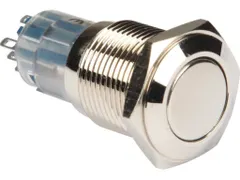 Ronde Metalen Schakelaar Dpdt 2NO 2NC