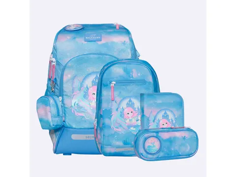 Schooltasset Beckmann Active Air FLX Fairytale blue 6 dlg (Schooltas,