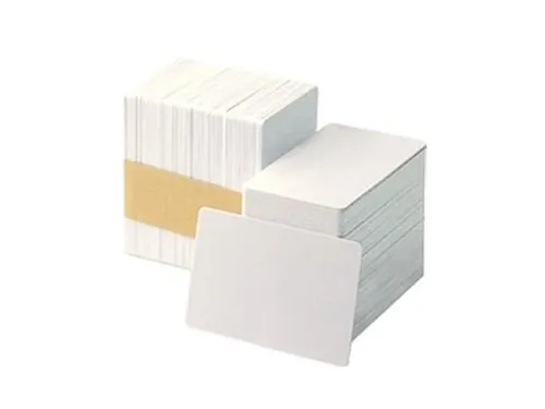 Zebra 104524-101 Premier Plus PVC Standaard Kaart Wit