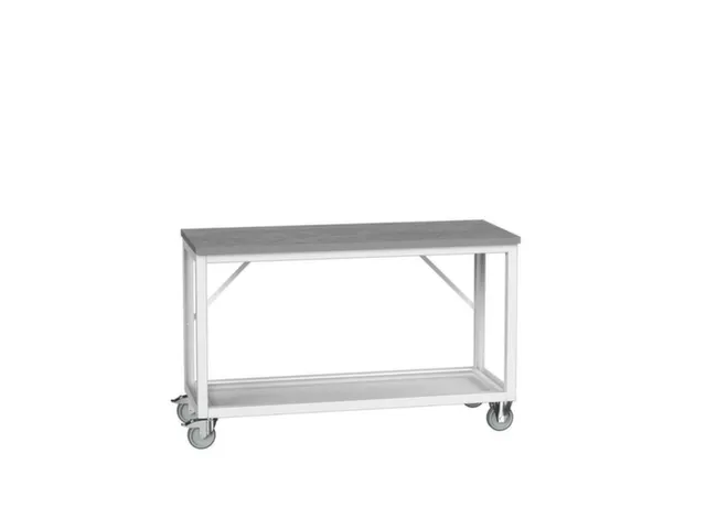 werkbank,verrijdbaar,HxBxD 930x1500x600mm,linoleumblad