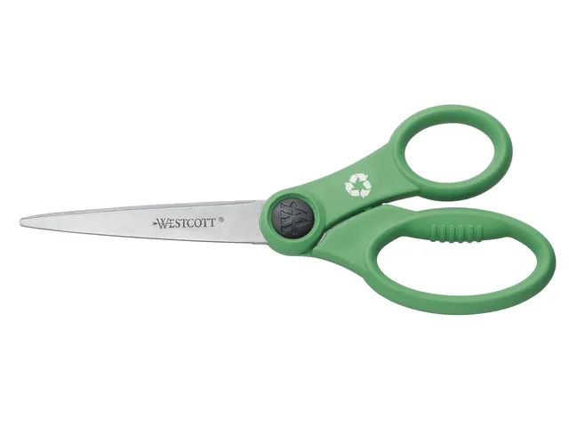 Schaar Westcott 18cm KleenEarth RVS Microban recycled grip