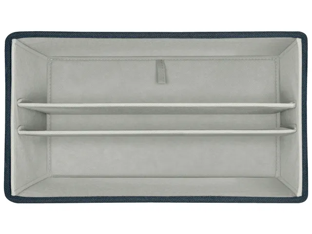 Leitz Hot Desking Stoffen opbergtas Fluweel Grijs 35,5x21x20cm