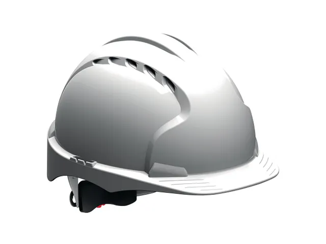 JSP EVO3 veiligheidshelm, wit, per stuk, geventileerd