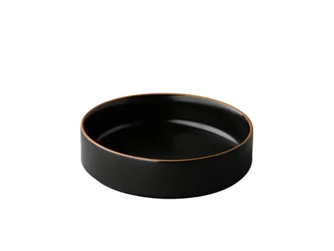 Bord Japan Hoog Zwart Ø15cm doos 6st