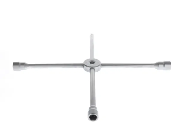 GEDORE 28 LRV Clé en croix pour camion 27x30x32x3/4 4-kt 750x750mm