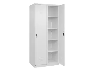 wasgoedverdeelkast,HxBxD 1850x800x500mm,vak B 400mm,draaigrendel - 2