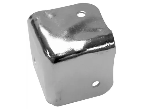 Bescherming Voor Luidsprekerbehuizing, WIT Metaal, 38x38mm x 90°