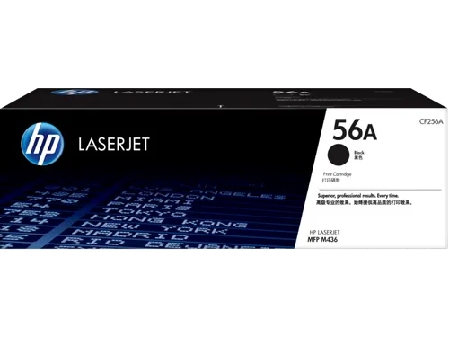 HP 56A originele zwarte LaserJet tonercartridge CF256A